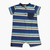 Lee Multiples Stripes with Small Pocket Navy Blue BodySuit 14100