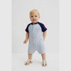 Lee Grey & Navy Blue BodySuit 14106