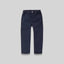 ZY Kids Elastic waist with Silver button Navy Blue Cotton Pant 14136