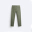 ZR Olive Green Cotton Chino 13275
