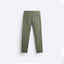ZR Olive Green Cotton Chino 13275