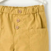 TAO Front Button Side Pocket Style Mustard Cotton Joggars 13295