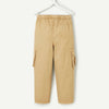 TAO Pocket Style Biscuit Brown Cotton Cargo Pant 13292