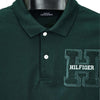 TH Embroided H Logo Green Polo 13301