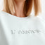 TP Secret L' AMOUR Loose Style Half Sleeves Pastel Top 12905