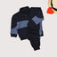 PRMK Blue Block Style Mock Neck Fleece Upper & Trouser 2 Piece Set 13414