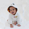 AKMS Harry Potter Owl Embroided Warm Fluffy Sherpa With Romper 13335