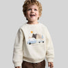 MNG Take a Break Cream Fleece Sweatshirt 14240