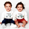 HM Oh What Fun Embroided Cream Fleece Sweatshirt 14258