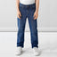 Nmeit Dark Grey Button Ribbed Style Dark Blue Pant 13320