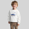 MNG Let's Go Team White Light Fleece Sweatshirt 14245