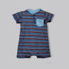 Lee All Over Multi Stripes with Small Pocket Style Blue BodySuit 14105