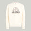 TM New York City HILFIGER Embroided Cream Sweatshirt 13374