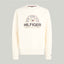 TM New York City HILFIGER Embroided Cream Sweatshirt 13374