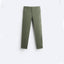 ZR Olive Green Cotton Chino 13275