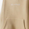 FC Be Free Together Biscuit Brown Fleece Hoodie 12376