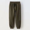 ZR District of Tokyo Style khaki Fleece Hooded Track Suit 13393