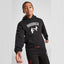 HR Pigeon Print From Nothing Embroided Black Fleece Hoodie TrackSuit 14265