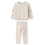 MNT Sequence Stars Cream Fleece 2 Piece Set 13265
