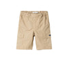 NME IT Cargo Pocket Beige Cotton Shorts 13121