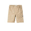 NME IT Cargo Pocket Beige Cotton Shorts 13121