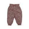 KIB Retro Print Belt Style Cotton Navy Blue Trouser 13151