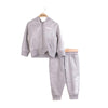 BNCH Logo Print Grey Zipper Hoodie With Trouser 2 Piece Set 13240
