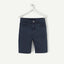TAO Silver Button Navy Blue Cotton Shorts 13123