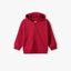 5.10.15 Plain Red Terry Zipper Hoodie 14565