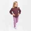5.10.15 Plain Levender Light Fleece Legging 13835