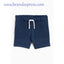 CA White Cord Pique Pocket Lapis Blue Terry Shorts 13059
