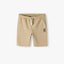 L&S WILD Summer White Cord Beige Shorts 14008