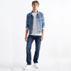 CA Ultra Soft Flex Straight Dark Blue Denim 13714