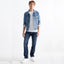 CA Ultra Soft Flex Straight Dark Blue Denim 13714