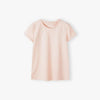 5.10.15 Flowers Embroided Peach T-Shirt 14065