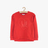5.10.15 Hi Heart Red Terry Sweatshirt 13754