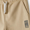 L&S WILD Summer White Cord Beige Shorts 14008