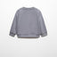 MNG Have a Good Day with snake Grey Fleece Sweatshirt 14255
