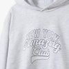 5.10.15 New York Amazing Club Textured Grey Hoodie 14593