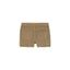 Nmeit Golden Button Squre Pocket Khaki Cotton Short 13119