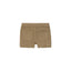 Nmeit Golden Button Squre Pocket Khaki Cotton Short 13119
