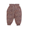 KIB Retro Print Belt Style Cotton Navy Blue Trouser 13151