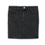 NME IT Black Stones Dark Grey mini Skirt 13311