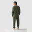 LFT Plain khaki SweatShirt With Trouser Fleece 2 Piece Tracksuit 12661