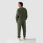 LFT Plain khaki SweatShirt With Trouser Fleece 2 Piece Tracksuit 12661