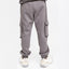 L&S Cargo Pocket Style Grey Fleece Trouser 13776
