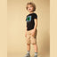 NME IT Cargo Pocket Beige Cotton Shorts 13121