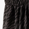 FC Elastic Wasit Zebra Black & Grey Shorts 14043