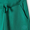 LE LTD Embroided Terry Green Trouser 13644