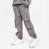 L&S Cargo Pocket Style Grey Fleece Trouser 13776